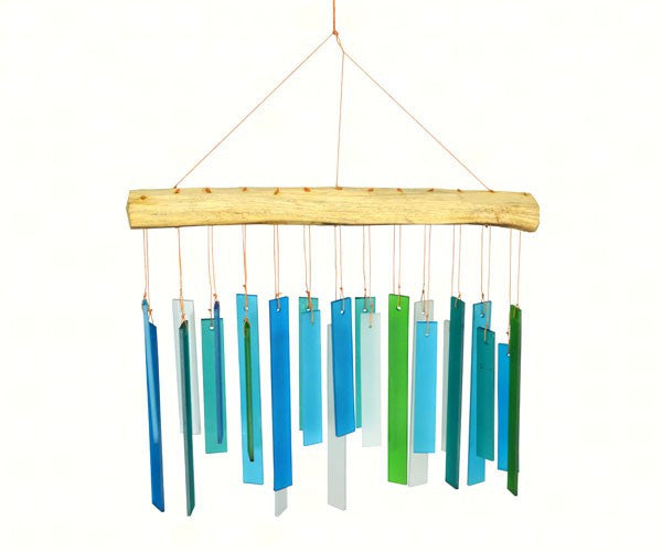 Seaglass & Driftwood Chime - YourGardenStop