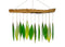 Spring Leaves & Driftwood Glass Chime - YourGardenStop