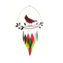 Cardinal on Branch Wind Chime - YourGardenStop