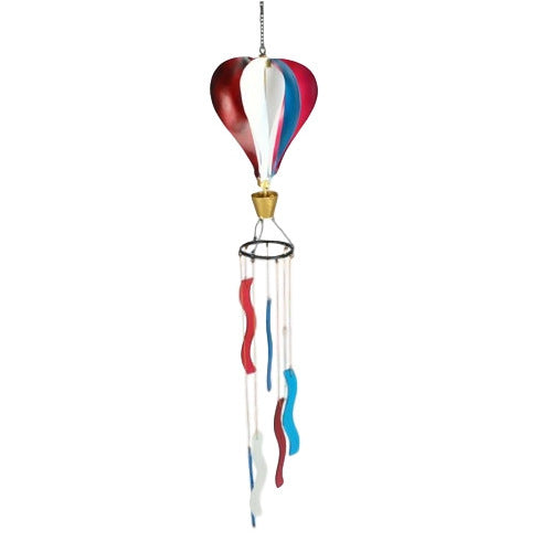Patriotic Hot Air Balloon Windchime - YourGardenStop