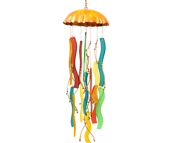 Coral Jellyfish Wind Chime - YourGardenStop