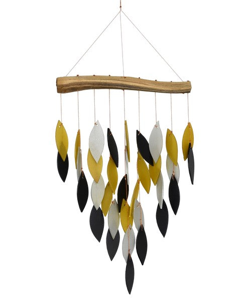 Black & Gold Waterfall Chime by Gift Essentials - YourGardenStop