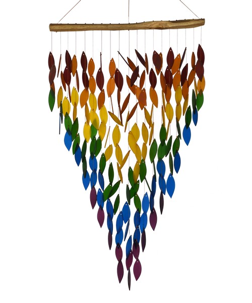 Deluxe Rainbow Waterfall Chime or Premiere Rainbow Waterfall Chime - YourGardenStop