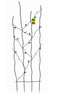 60-inch Metal Trellis with Climbing Vine Leaf Design - YourGardenStop
