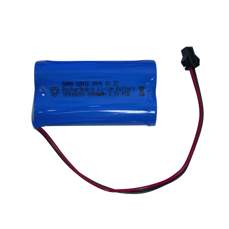 Gama Sonic Replacement Lithium-Ion Battery for 3.2v/3000mah - YourGardenStop