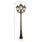 Gama Sonic Royal Solar Lamp Post w/GS Solar Bulb - Triple - Bronze - YourGardenStop