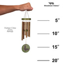 Woodstock Green Habitat Chime - Dragonfly, Butterfly, Hummingbird & Owl - YourGardenStop