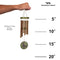 Woodstock Green Habitat Chime - Dragonfly, Butterfly, Hummingbird & Owl - YourGardenStop