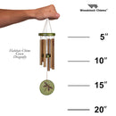 Woodstock Green Habitat Chime - Dragonfly, Butterfly, Hummingbird & Owl - YourGardenStop