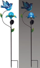 Bird Solar Stakes 46"by Sunset Vista (Blue Bird, Hummingbird, Cardinal, Yellow) - YourGardenStop