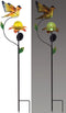 Bird Solar Stakes 46"by Sunset Vista (Blue Bird, Hummingbird, Cardinal, Yellow) - YourGardenStop