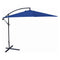 10-Ft Offset Cantilever Patio Umbrella with Royal Blue Canopy Shade