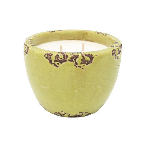 Murphy's Naturals Ceramic Garden Candle (Ivory or Green) - YourGardenStop