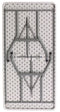Steel Frame Rectangular Folding Speckled Grey Top Table - YourGardenStop
