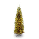 6.5 Foot Narrow Slim Fir Christmas Tree  250 Clear Lights & Stand - YourGardenStop