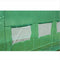 Greenhouse Kit 10 x 20 Ft with Heavy Duty Steel Frame & Green PE Cover - YourGardenStop