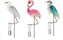 Bird Rain Gauge Stake - Egret, Heron & Flamingo by Regal Art & Gift - YourGardenStop