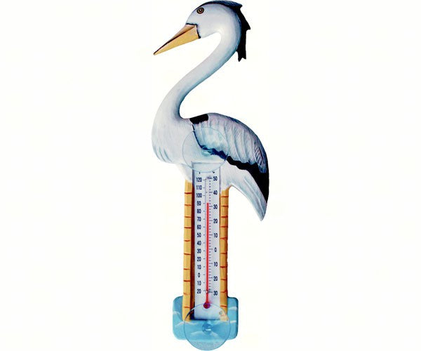 Heron Small Window Thermometer by Songbird Essentials - YourGardenStop