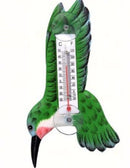 Green Hummingbird Small Window Thermometer - 2 Styles - YourGardenStop