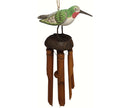 Bamboo Wind Chime by Songbird Essentials (Cardinal & Hummingbird) - YourGardenStop