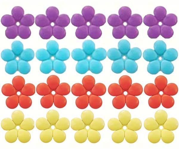 Mixed Colors Replacement Flowers for Dr. JB Hummingbird Feeder 16 oz. - YourGardenStop