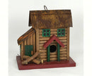 Two-Story Cabin Birdhouse by Songbird Essentials - YourGardenStop