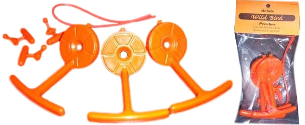 Orange Replacement Perch ( 3 perches, 3 toggles, and 1 wire) - YourGardenStop