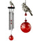 Woodstock Chimes The Crystal Chimes, Cardinal or Hummingbird - YourGardenStop