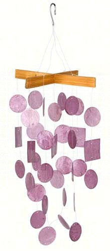 Mini Capiz Wind Chimes (6 colors available) - YourGardenStop