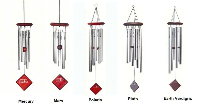 Woodstock Chimes of the Planets (Mars, Polaris, Pluto, Earth, Mercury) - YourGardenStop