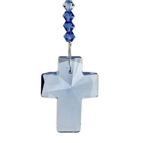 Glass Crystal Cross Charms - YourGardenStop